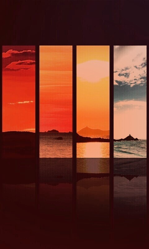 Небесный спектр обои