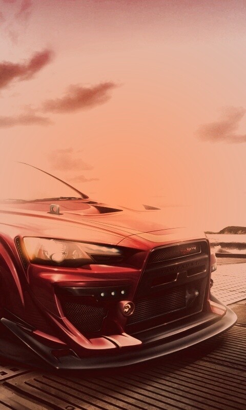 Mitsubishi тюнингованная обои