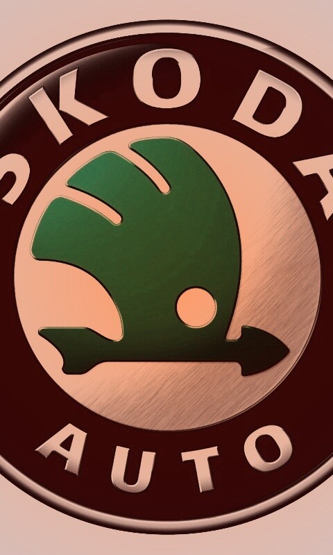 Логотип Skoda обои