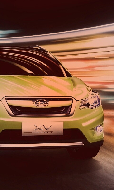 Subaru crossover обои