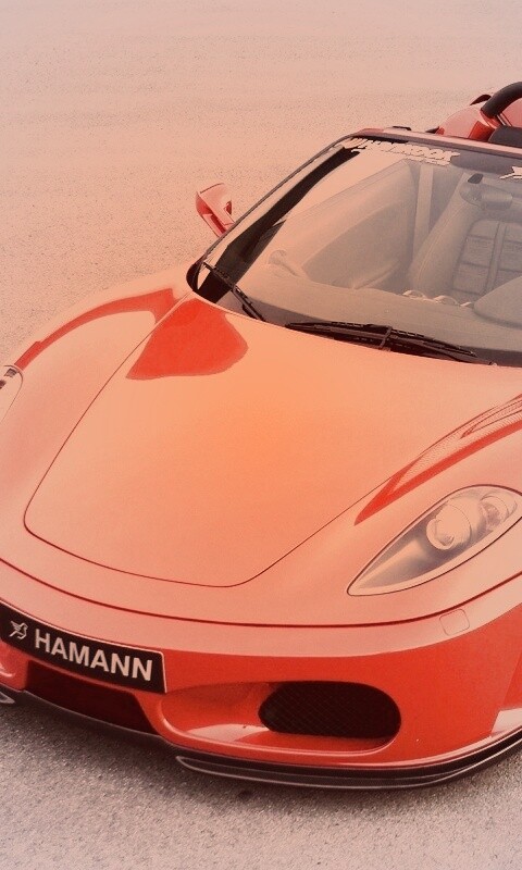 Ferrari  с тюнингом от Hamann обои