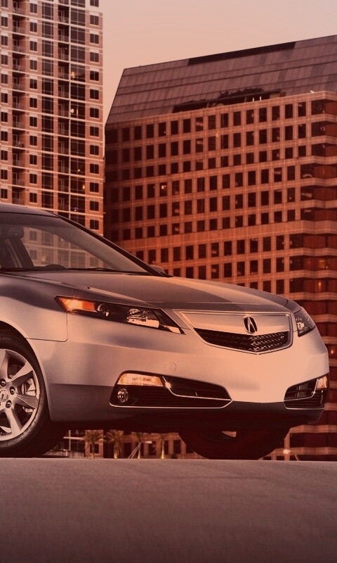 Acura  в городе обои