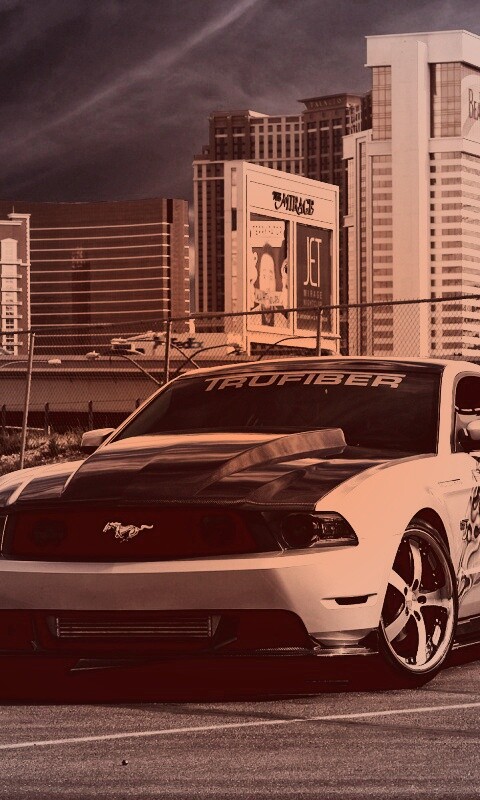 Тюнингованный Форд Мустанг обои