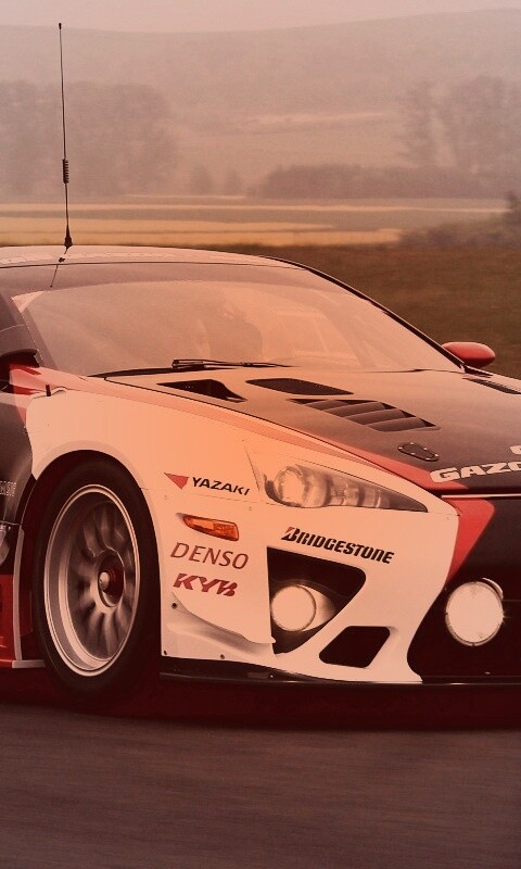 Гоночный Лексус обои