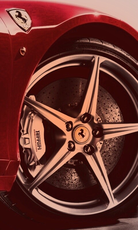 Колесо Феррари обои