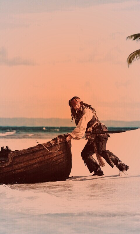 Капитан Джек-Воробей обои