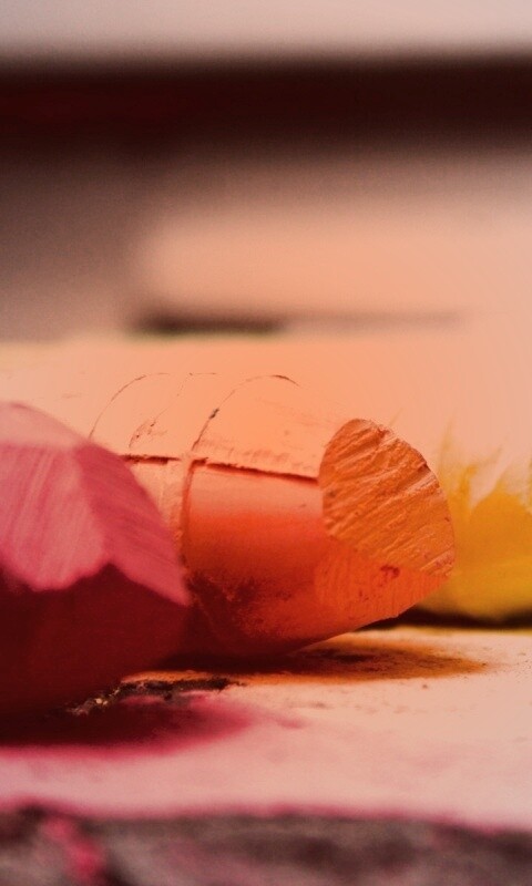 Цветные мелки обои