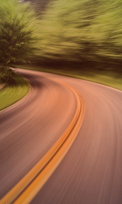 В движении обои