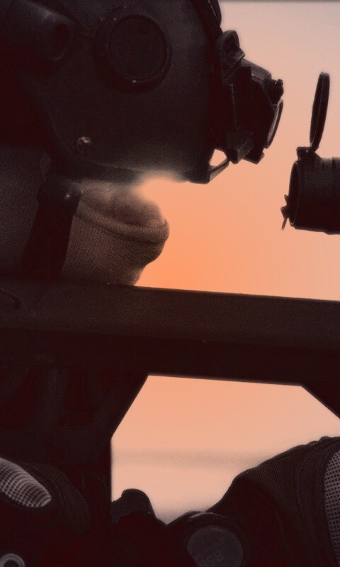 Снайпер за работой обои