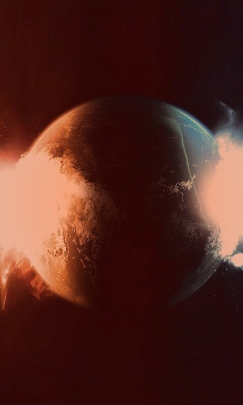 Между холодом и жаром обои