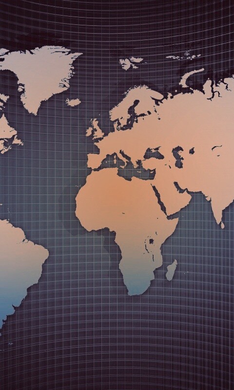 Цифровая карта мира обои