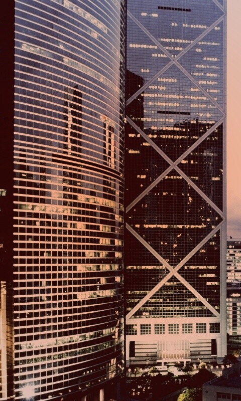 Группа небоскребов обои