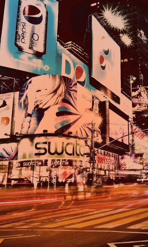 Огни мегаполиса обои