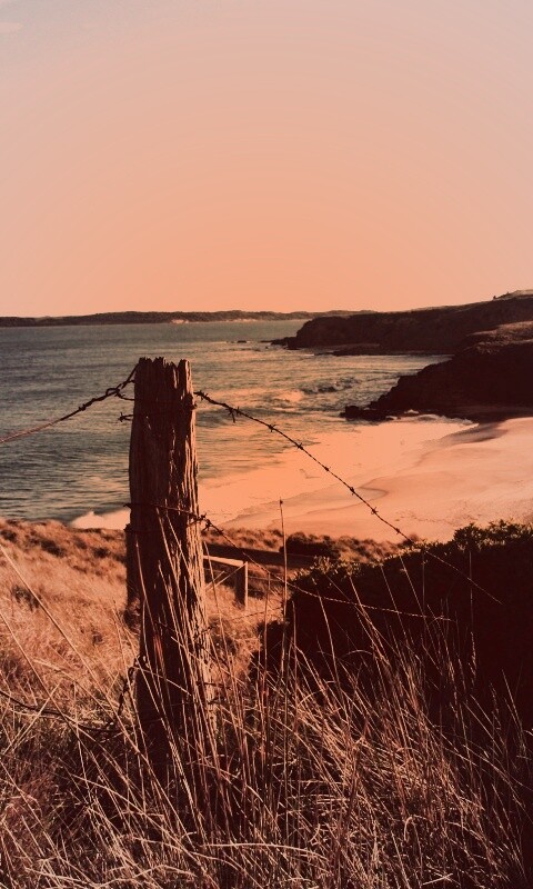 Пляж на озере обои