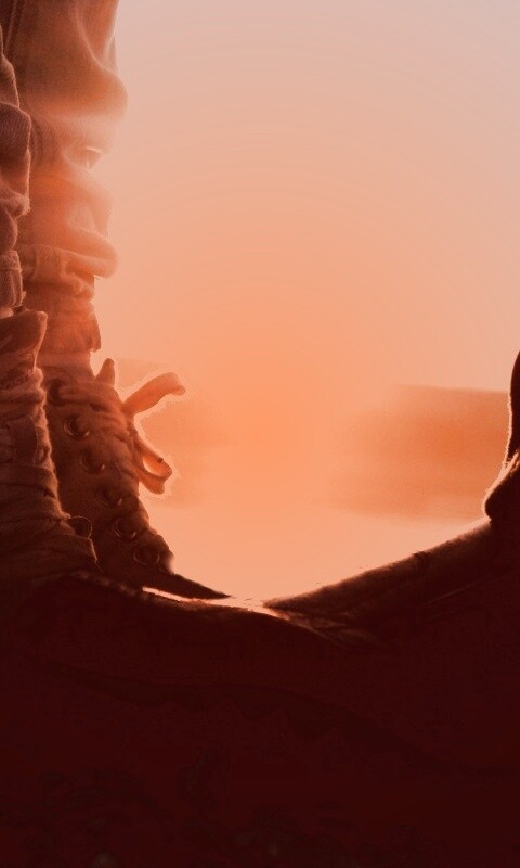 Поцелуй на цыпочках обои