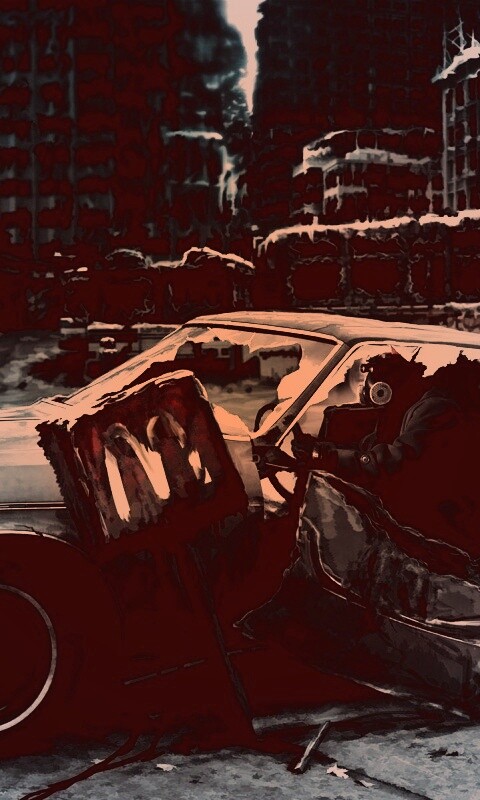 Картина запустения обои