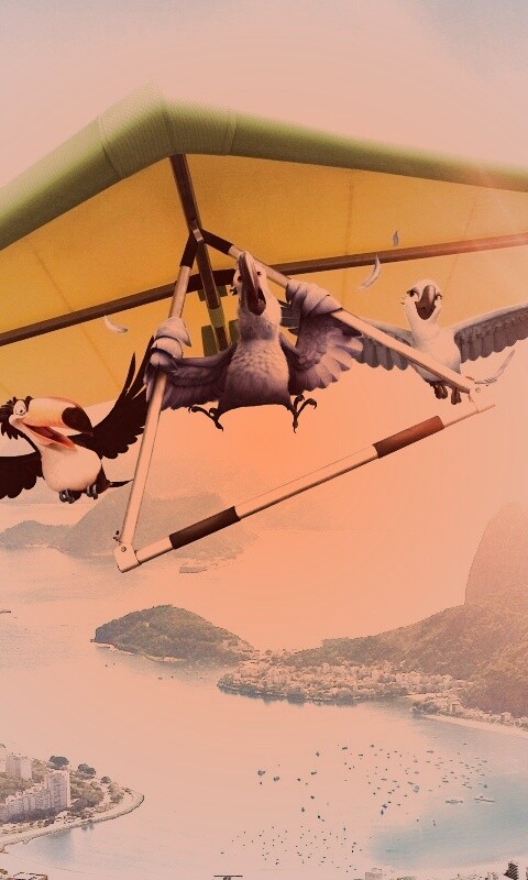 Герои мультфильма Рио обои