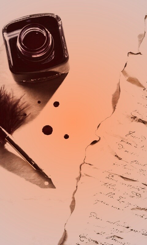 Мятое письмо обои