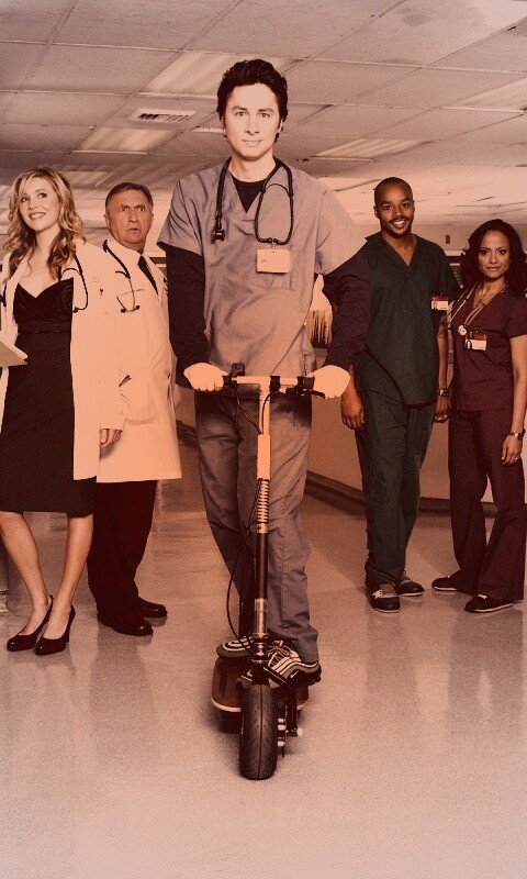 Герои сериала Клиника обои