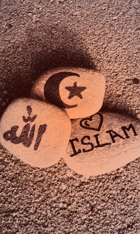 Религия на камнях обои