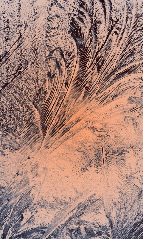 Зимние узоры обои