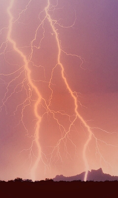 Двойная молния обои