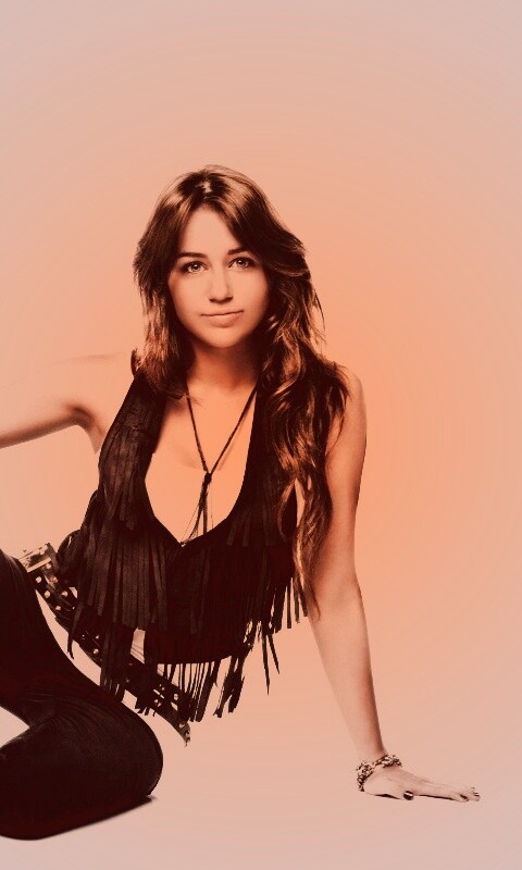 Девушка в черном обои