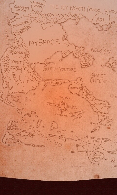 Карта интернета обои