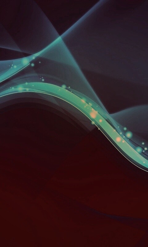 Синяя абстрактная волна обои