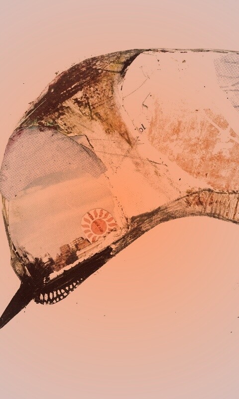 Аппликация Стефана Томпсона "Птица" обои