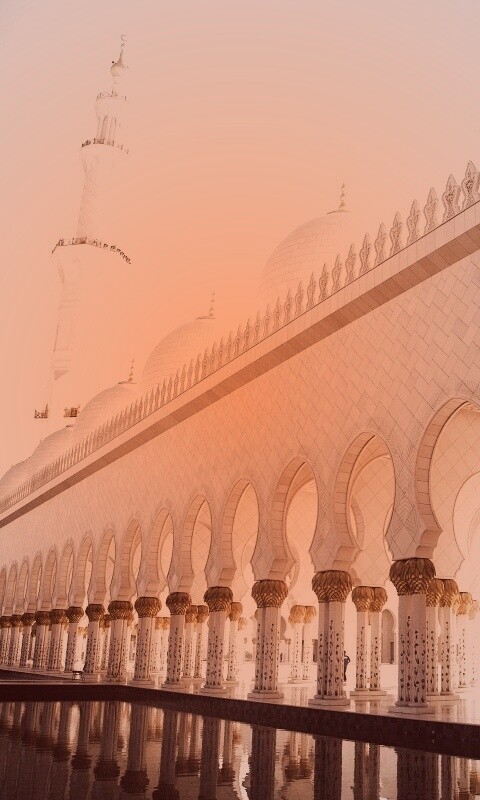 Мечеть шейха в Абу-Даби обои
