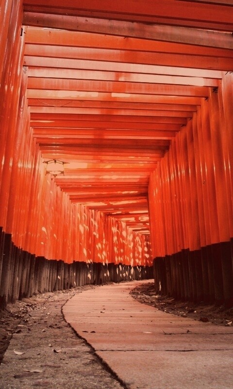 Японский храм обои