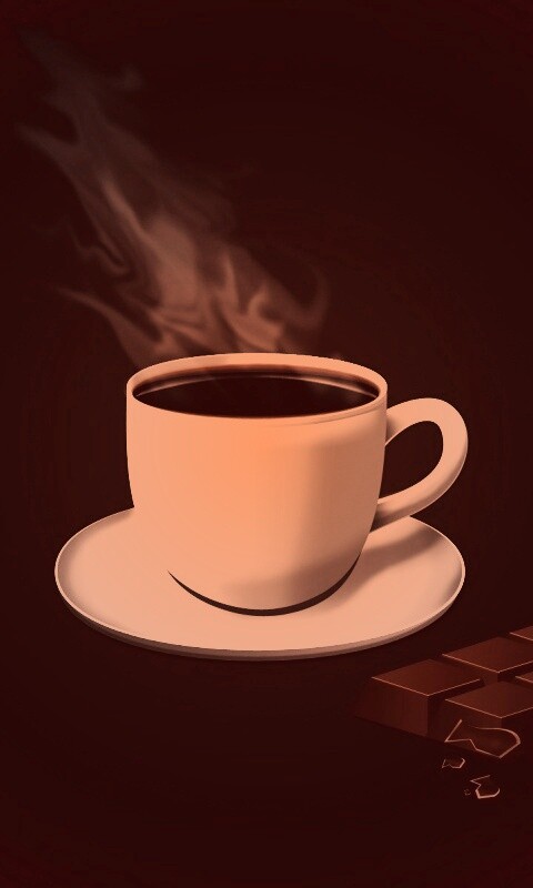Горячий шоколад обои