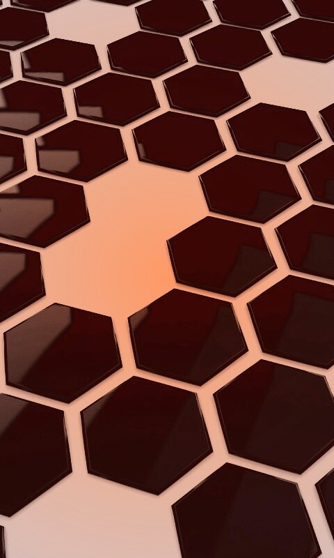 Мозаика из шестигранников обои