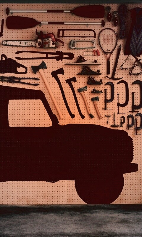 Типичный гараж обои