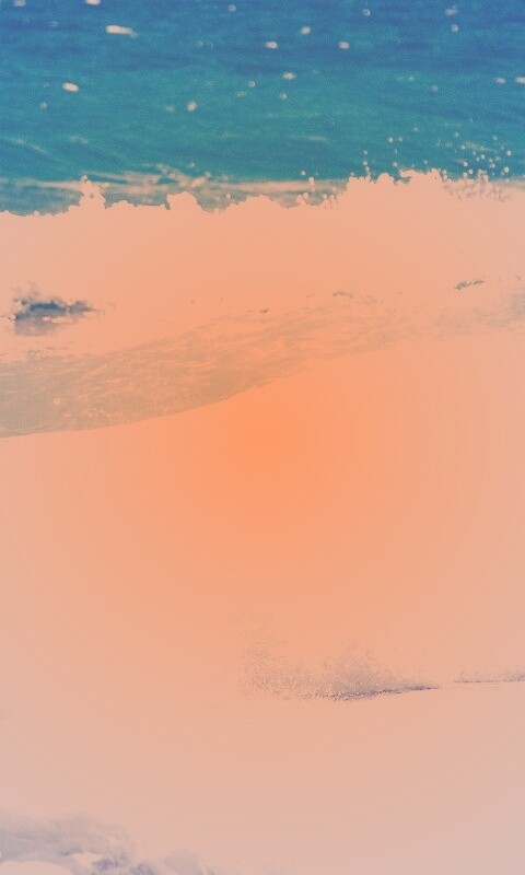 Голубые волны обои