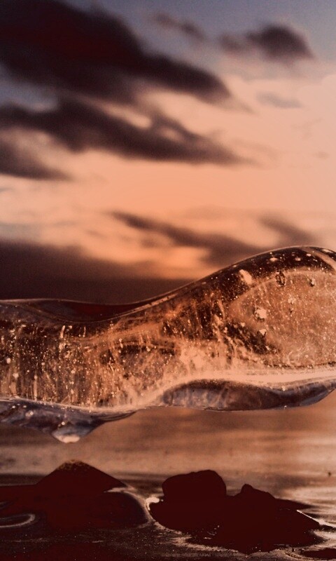 Водяная абстракция обои