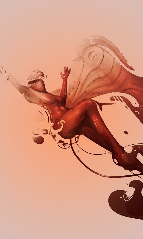 Разбитая кукла обои