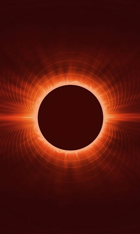 Солнецное затмение обои
