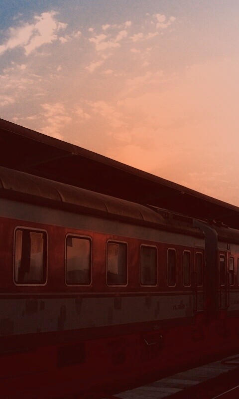 Пассажирский состав обои