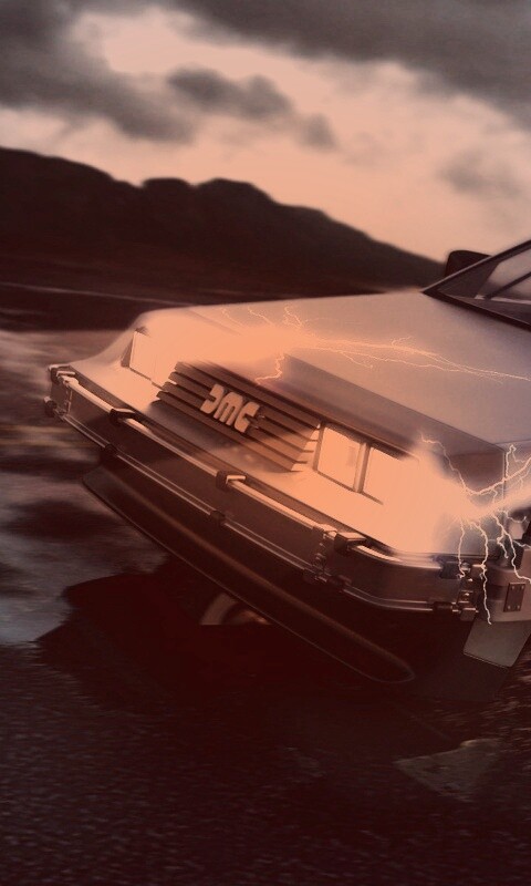 Машина времени обои