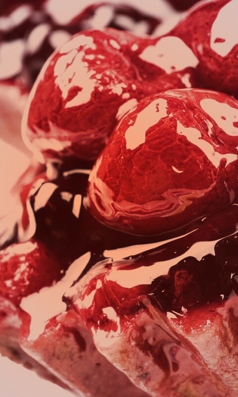 Восхитительная корзиночка с фруктами обои