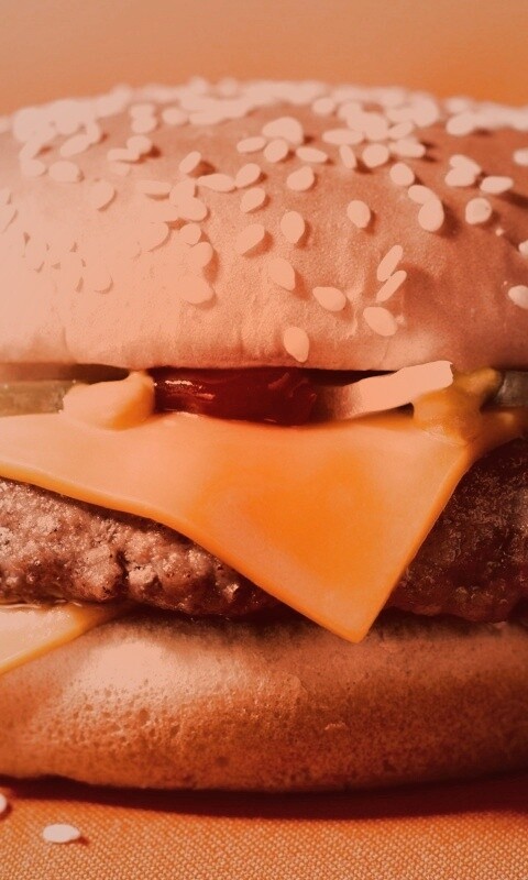 Сочный чизбургер обои