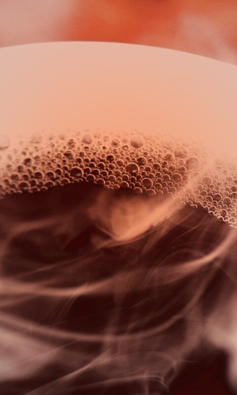 Горячий кофе обои