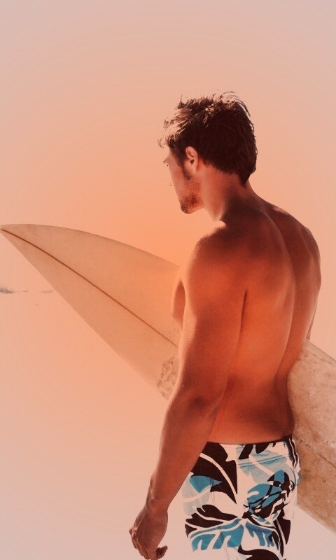 Собирается оседлать волну обои