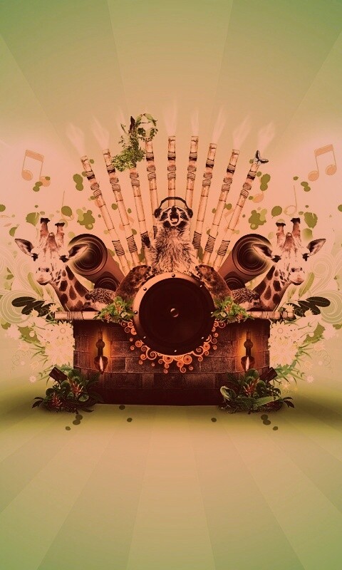 Музыка джунглей обои