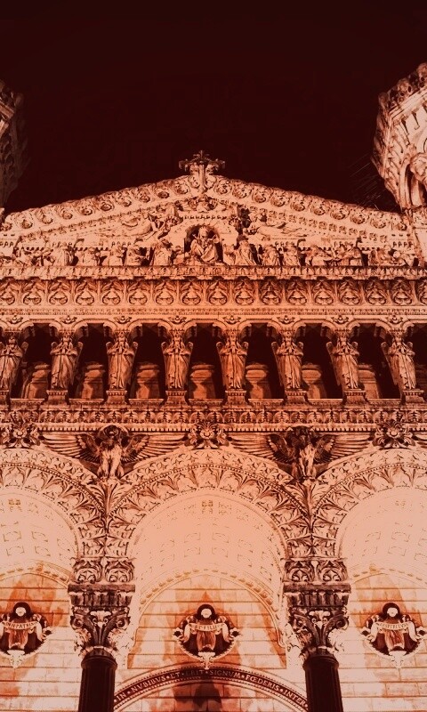 Базилика Нотр-Дам-де-Фурвьер обои