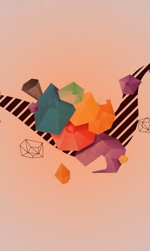 Полет абстрактной фантазии обои