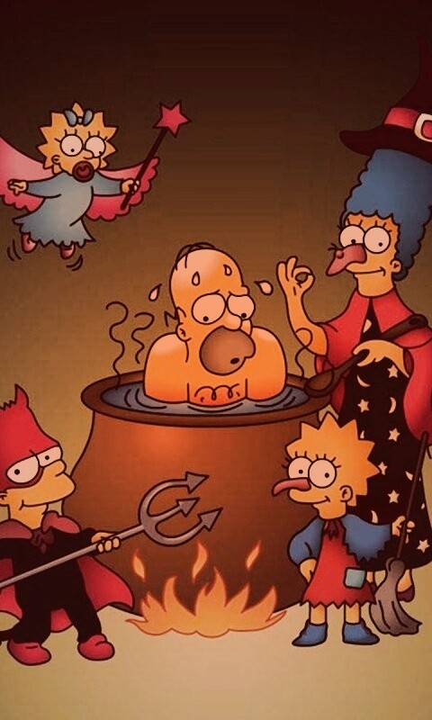 Шабаш Симпсонов обои