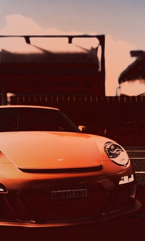 Порше из GTA4 обои